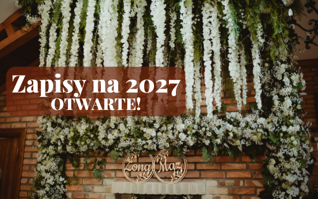 Ruszyły zapisy na wesele 2027