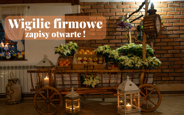 Wigilie i spotkania świąteczne 2025 – zapraszamy!